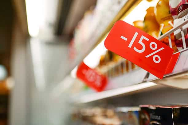 Rabais en grande surface alimentaire